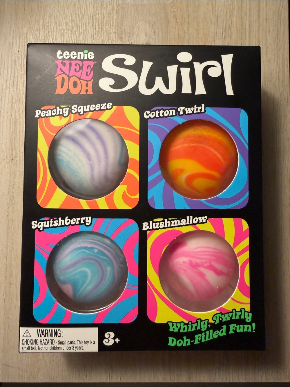 Needoh Swirl Pack of Four